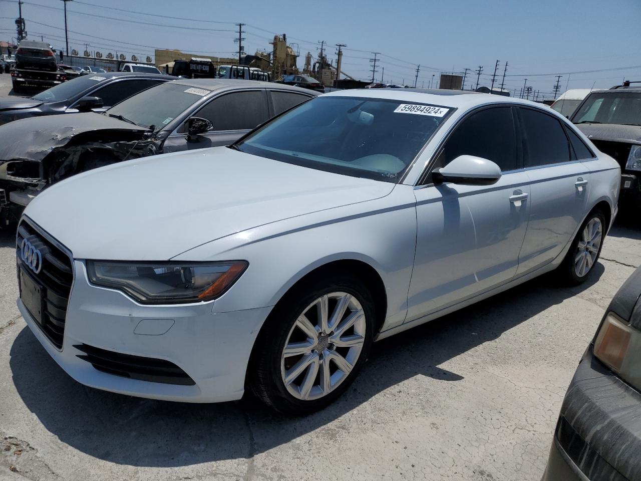 2014 Audi A6 Premium VIN: WAUCFAFC5EN054145 Lot: 59894924