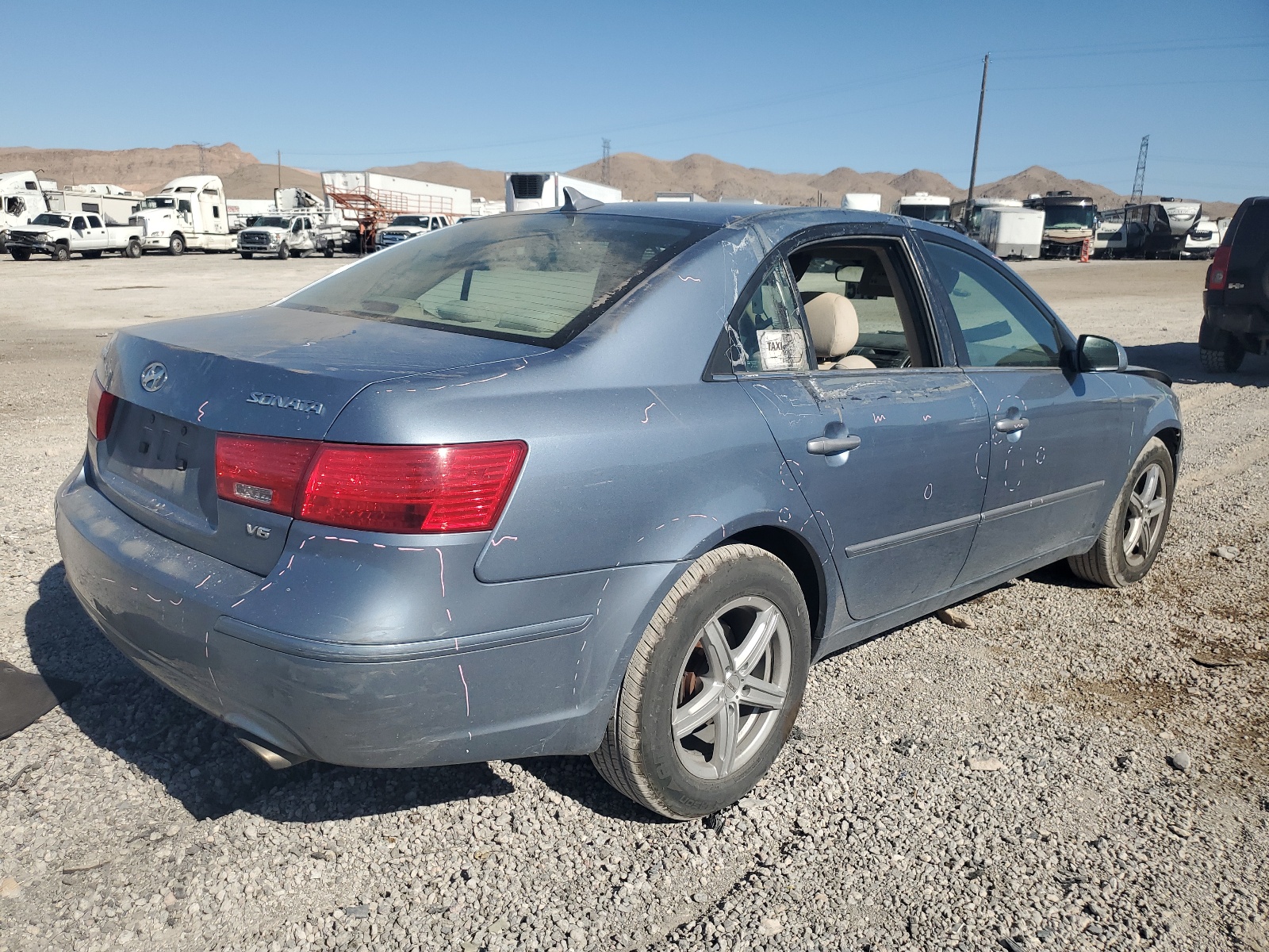 5NPET46F99H424082 2009 Hyundai Sonata Gls