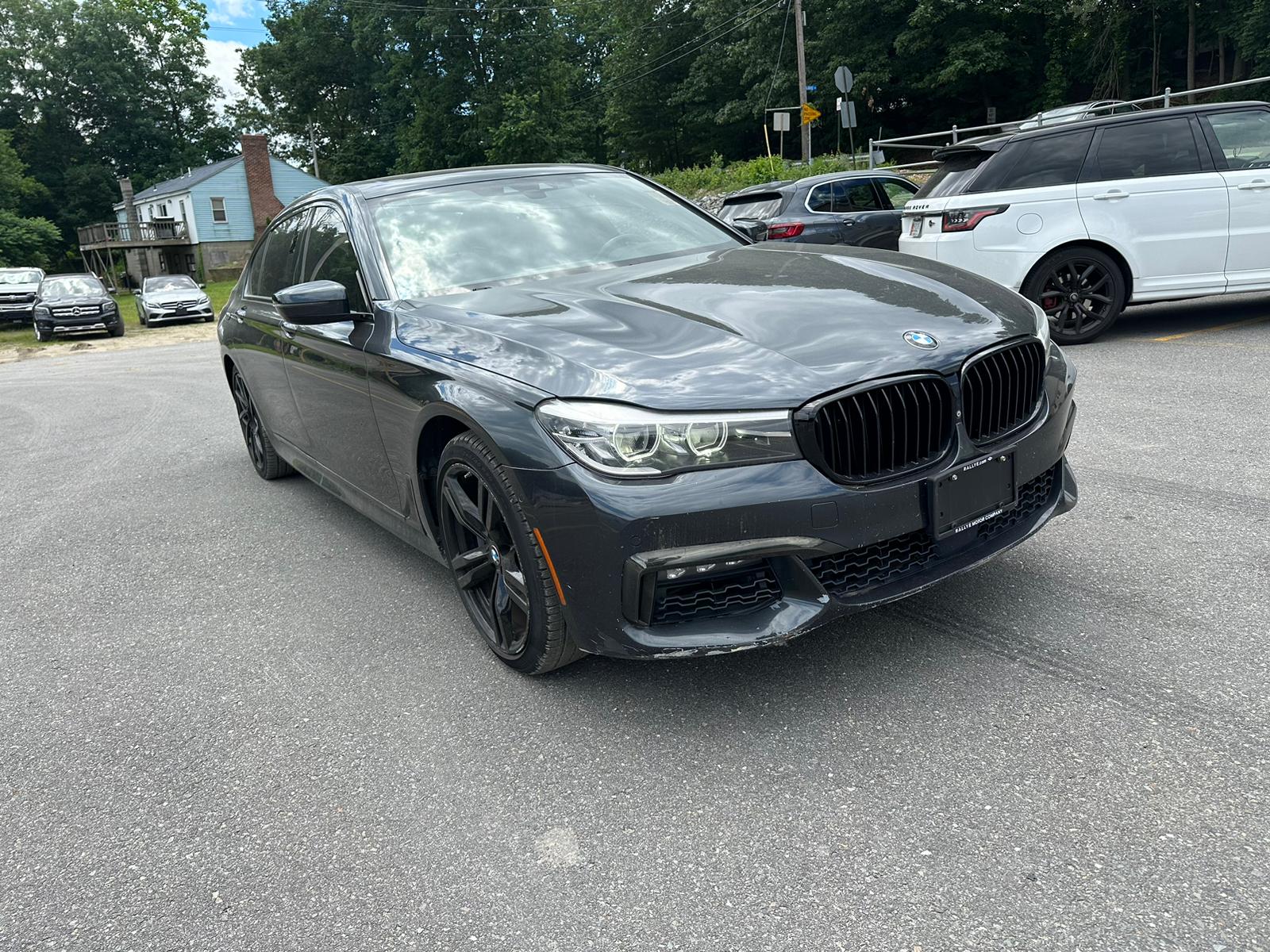 2016 BMW 740 I vin: WBA7E2C53GG504608