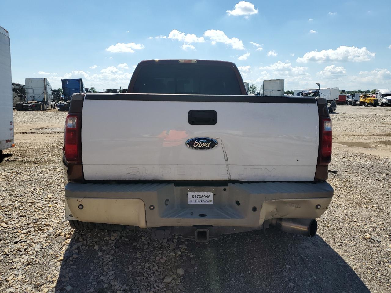 2008 Ford F450 Super Duty VIN: 1FTXW43R58EB41837 Lot: 60464104