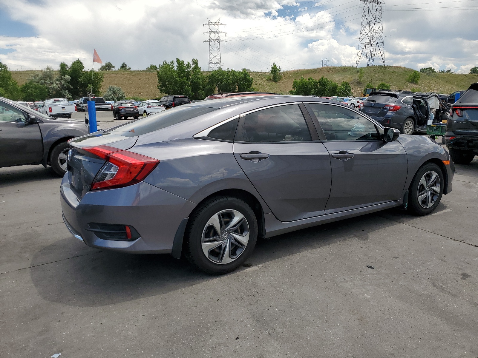 2019 Honda Civic Lx vin: 2HGFC2F64KH545658