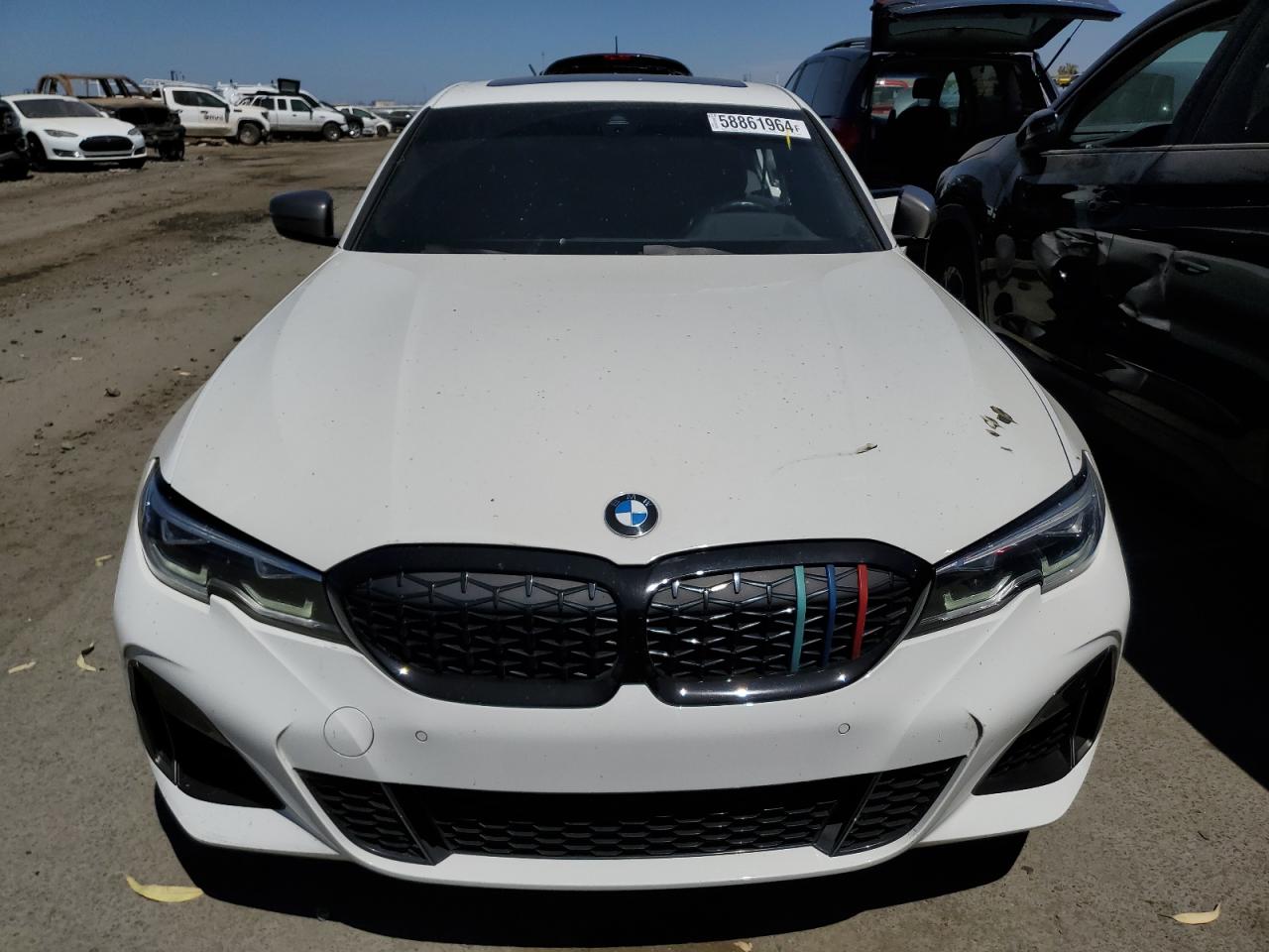 2021 BMW M340I VIN: 3MW5U7J07M8B86758 Lot: 58861964