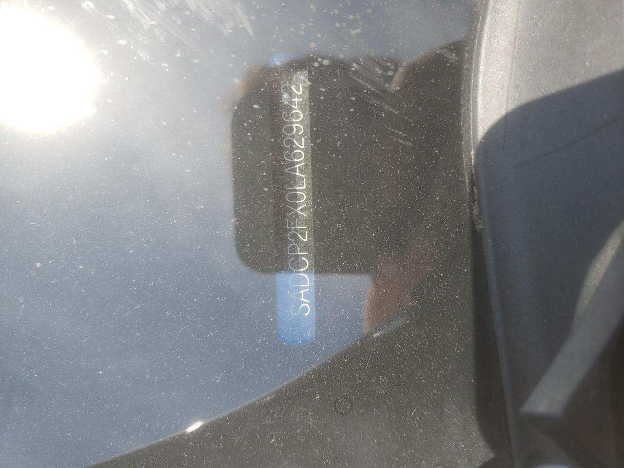 2020 Jaguar F-Pace Checkered Flag VIN: SADCP2FX0LA629642 Lot: 59100344