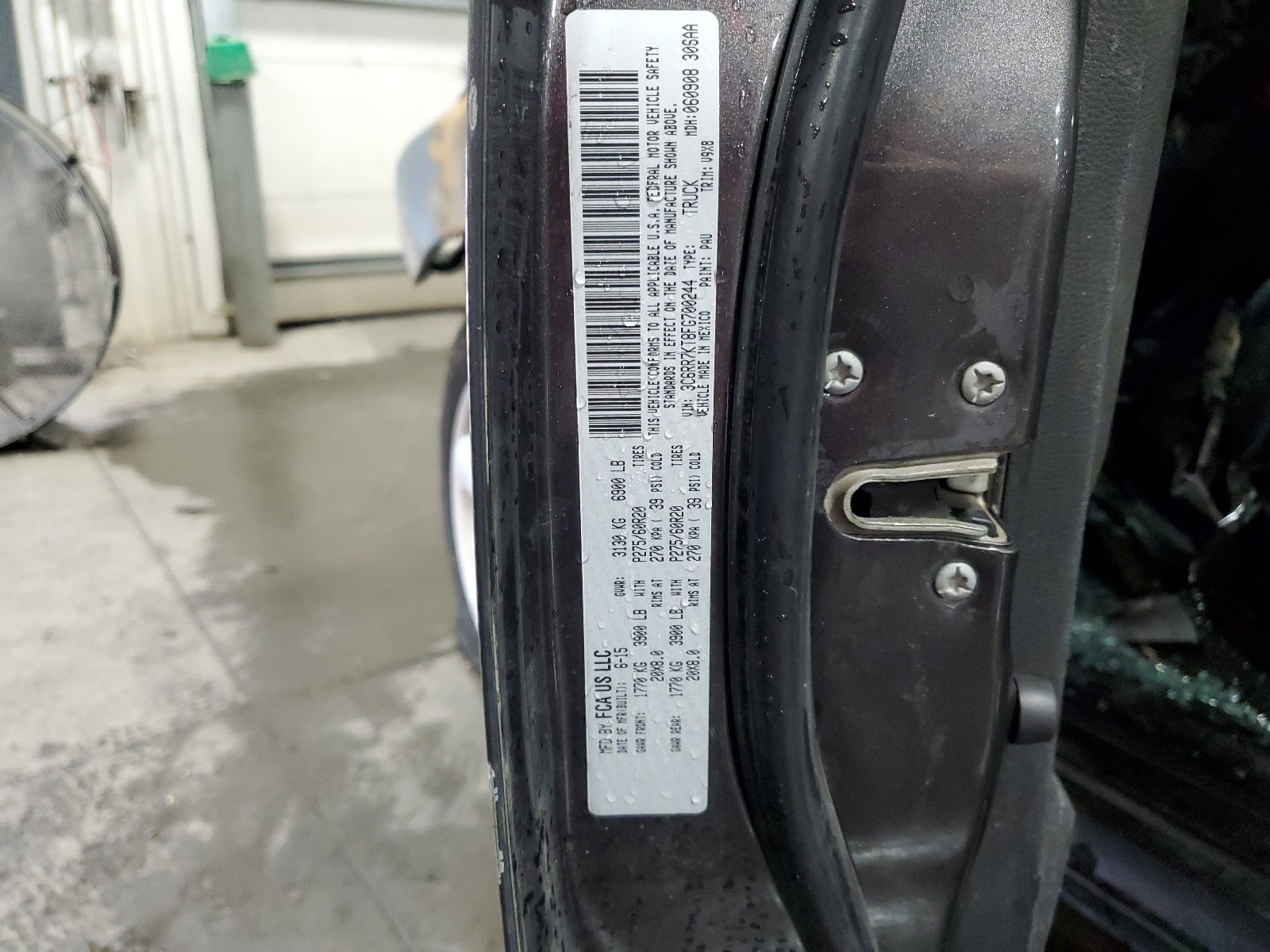 3C6RR7KT8FG700244 2015 Ram 1500 St