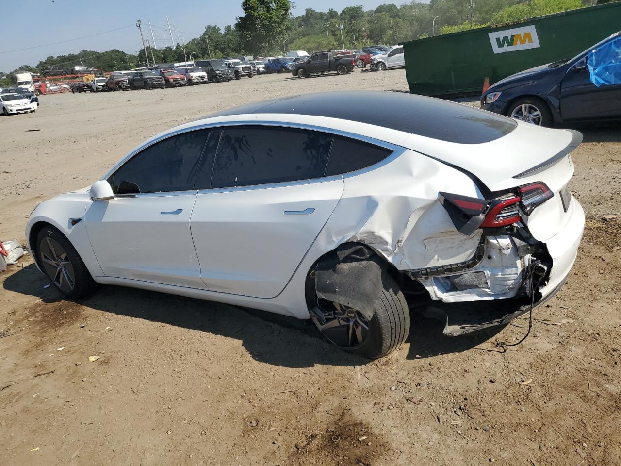 5YJ3E1EB8KF413822 2019 TESLA MODEL 3 - Image 2