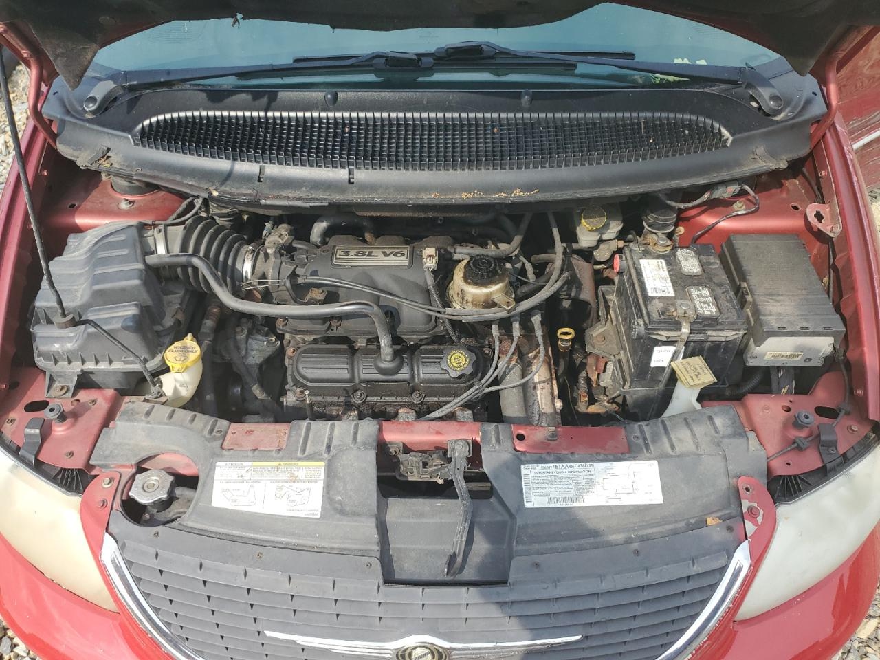 2004 Chrysler Town & Country Ex VIN: 2C8GP74LX4R619965 Lot: 59815384