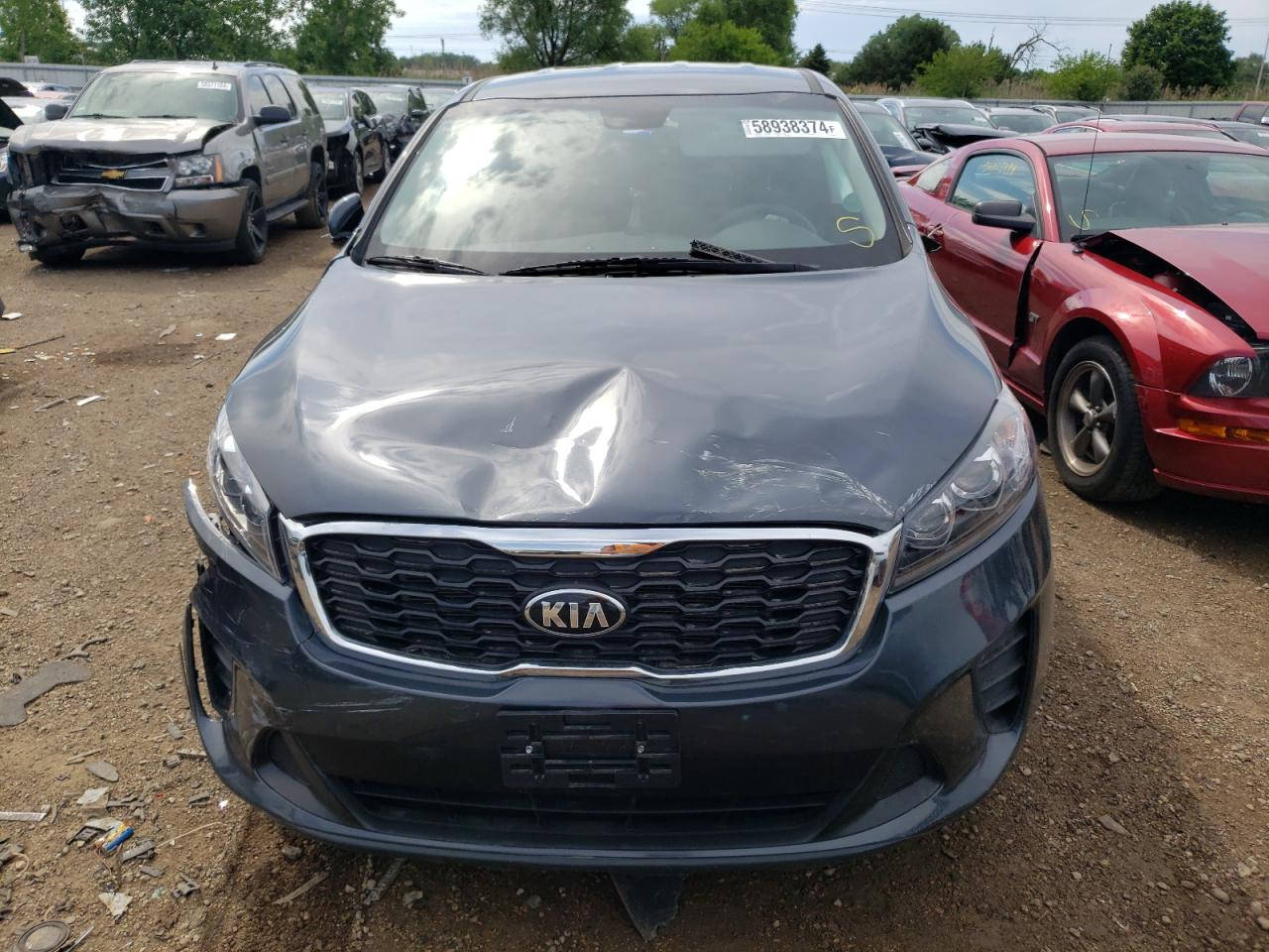 2020 Kia Sorento S VIN: 5XYPGDA5XLG683173 Lot: 58938374