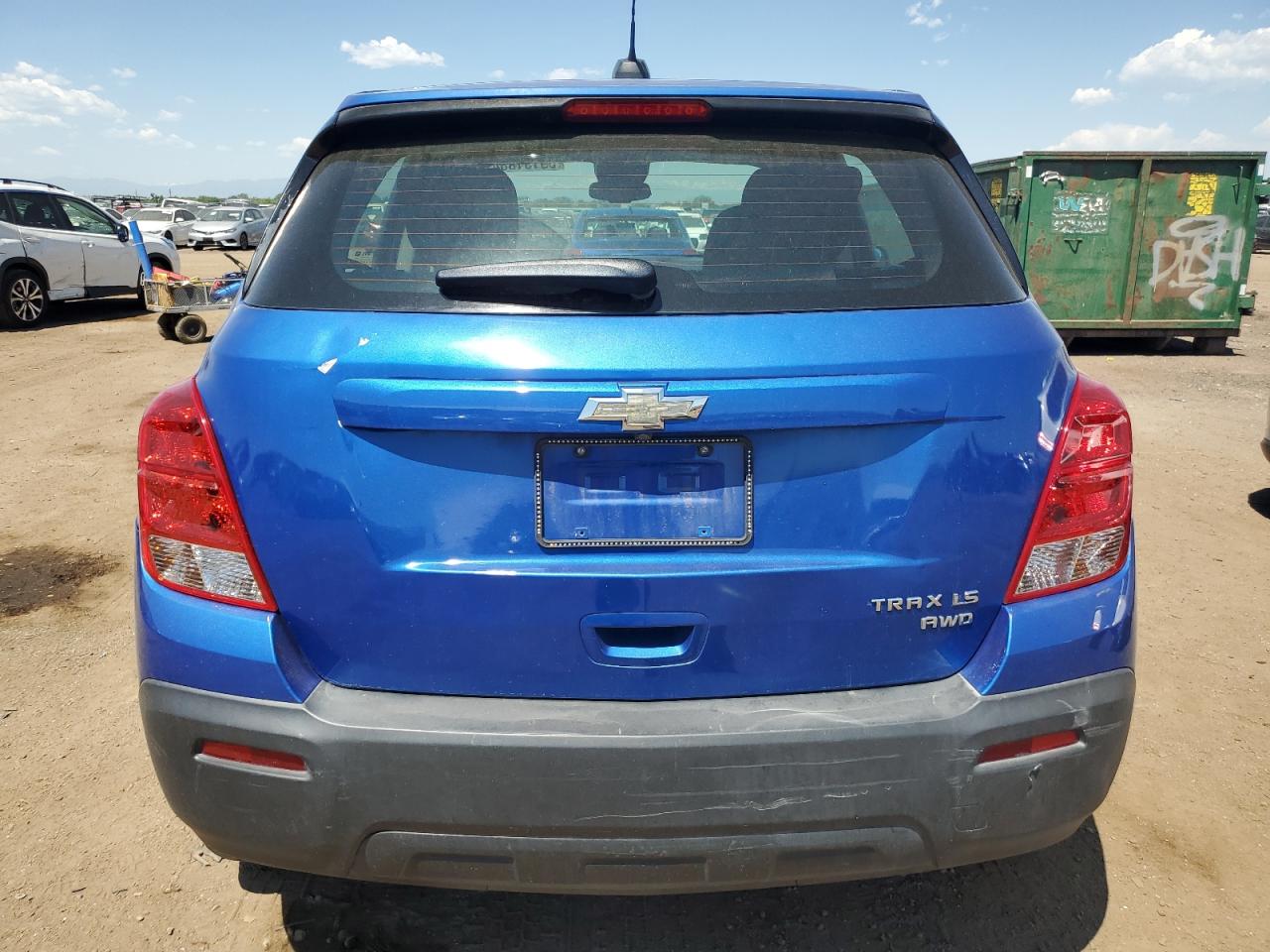 2015 Chevrolet Trax 1Ls VIN: KL7CJPSB3FB099988 Lot: 59131864