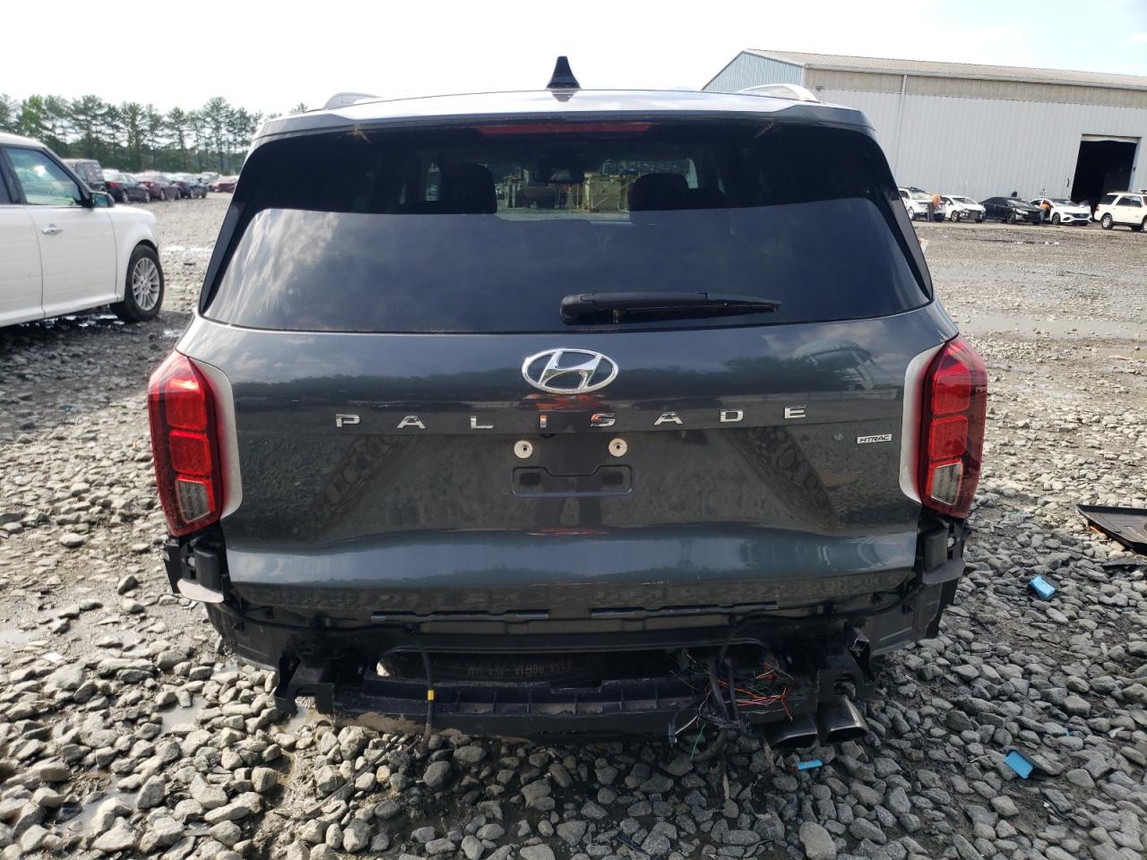 2021 Hyundai Palisade Sel VIN: KM8R4DHE1MU325821 Lot: 57128704