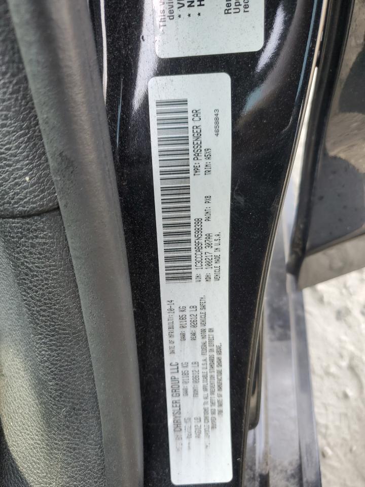 2015 Chrysler 200 Limited VIN: 1C3CCCAB9FN598398 Lot: 65237315