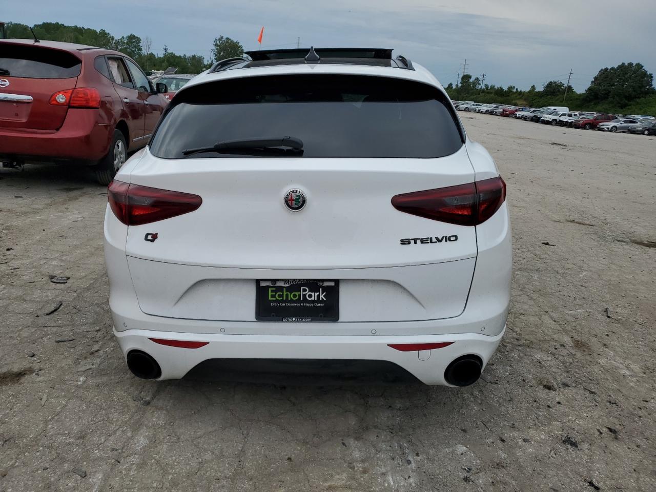 2020 Alfa Romeo Stelvio Ti VIN: ZASPAKBN6L7C76783 Lot: 61378474