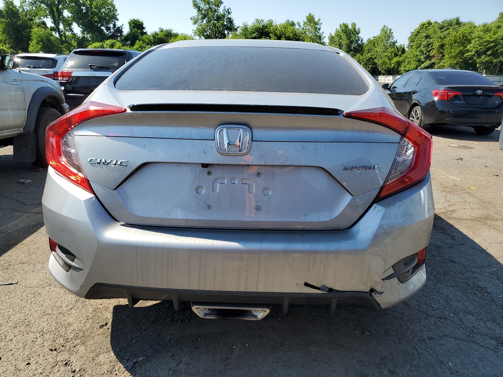 2019 Honda Civic Sport vin: 2HGFC2F8XKH542314