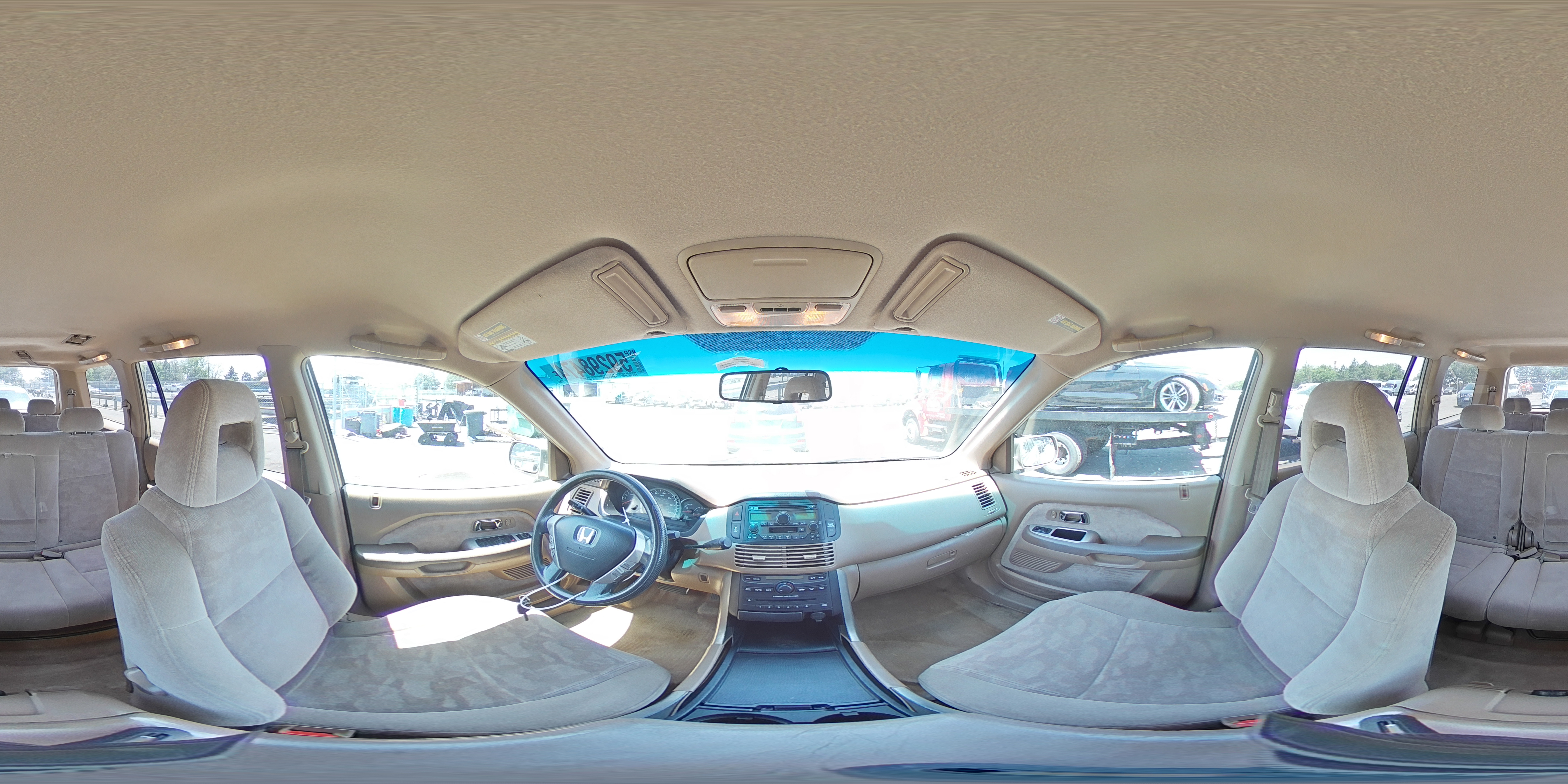 2005 Honda Pilot Ex VIN: 2HKYF18465H508157 Lot: 59298474