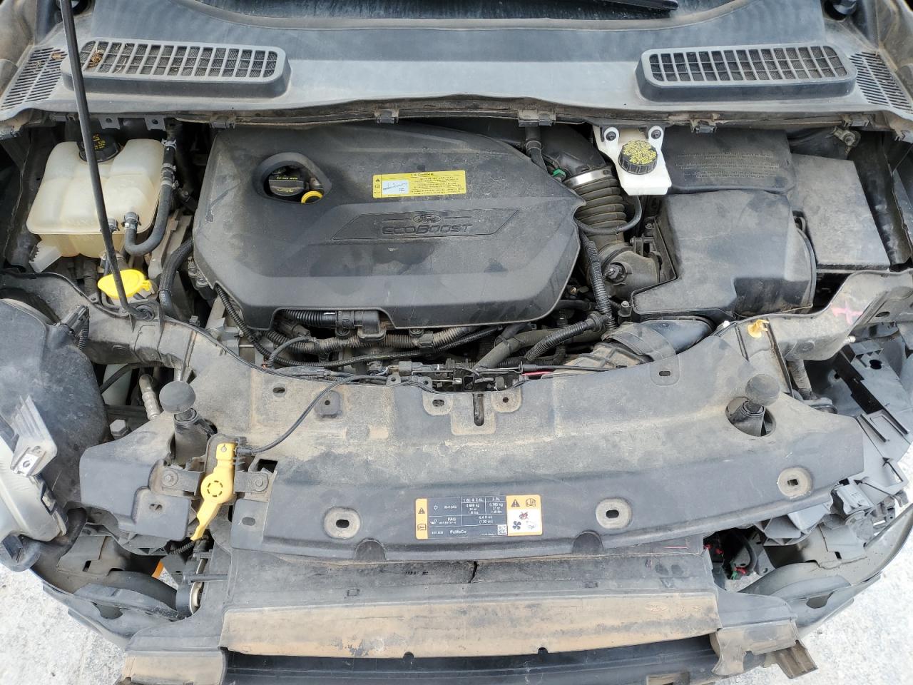 2014 Ford Escape Titanium VIN: 1FMCU0JX6EUB61168 Lot: 57889294