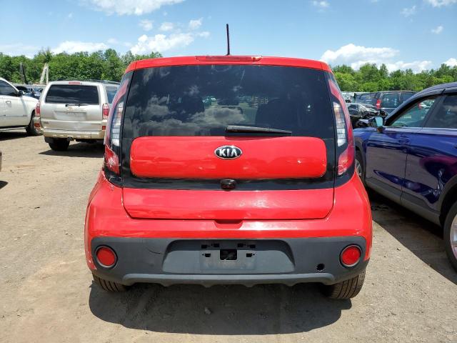  KIA SOUL 2017 Червоний