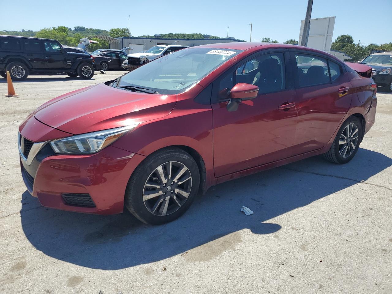2020 Nissan Versa Sv for Sale in Lebanon, TN - Rear End