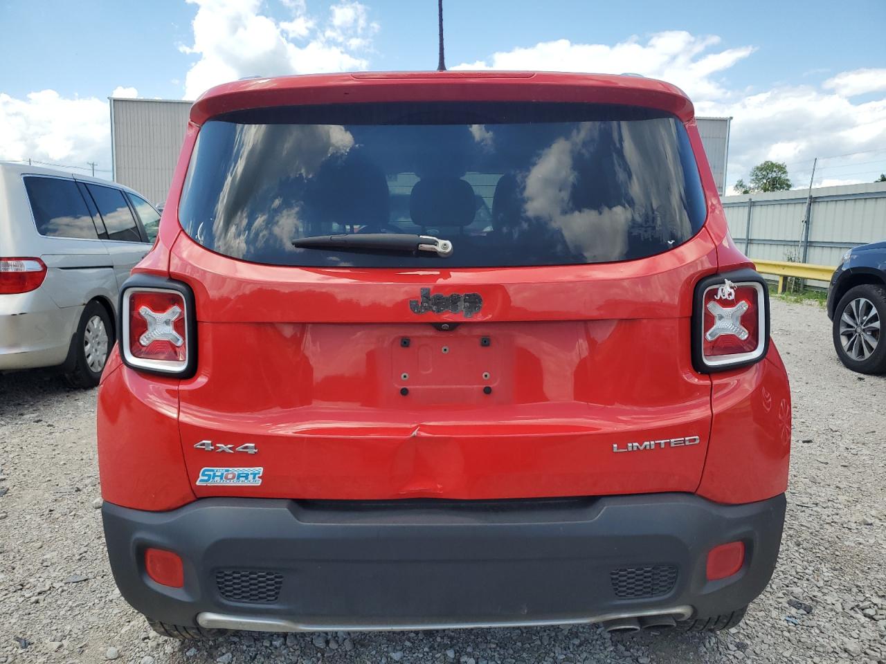 2017 Jeep Renegade Limited VIN: ZACCJBDB8HPF19711 Lot: 57104454