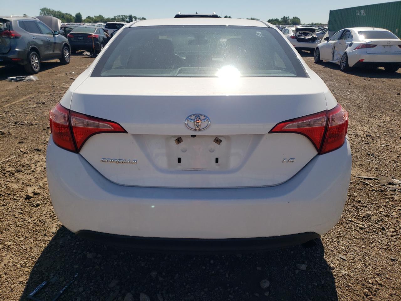 2017 Toyota Corolla L VIN: 2T1BURHE2HC886874 Lot: 59789234