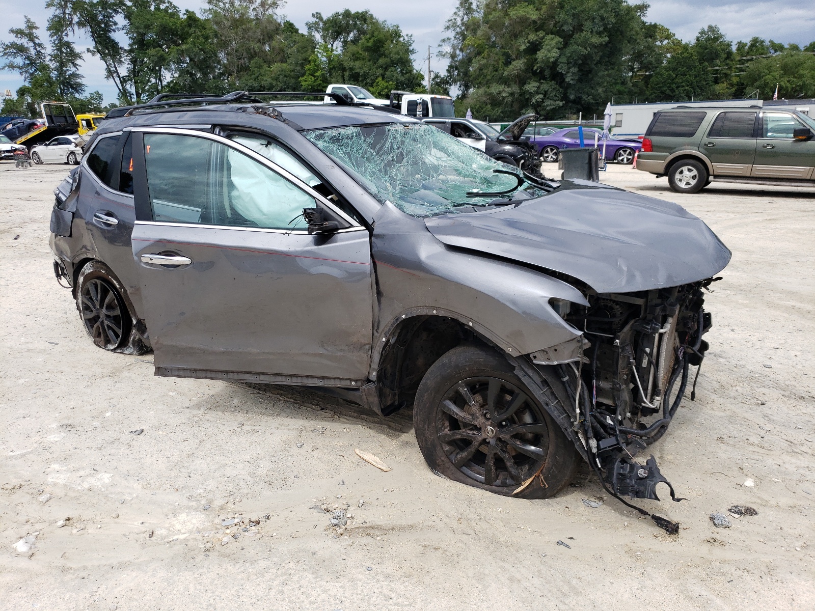 2017 Nissan Rogue Sv vin: 5N1AT2MV9HC881588