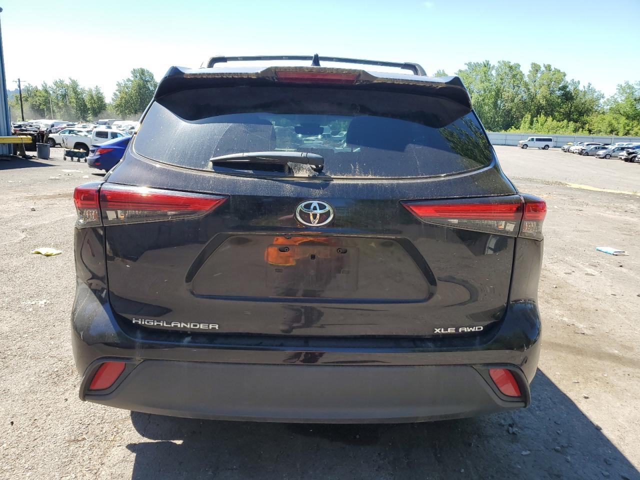 2021 Toyota Highlander Xle VIN: 5TDHZRBH6MS096784 Lot: 60639594