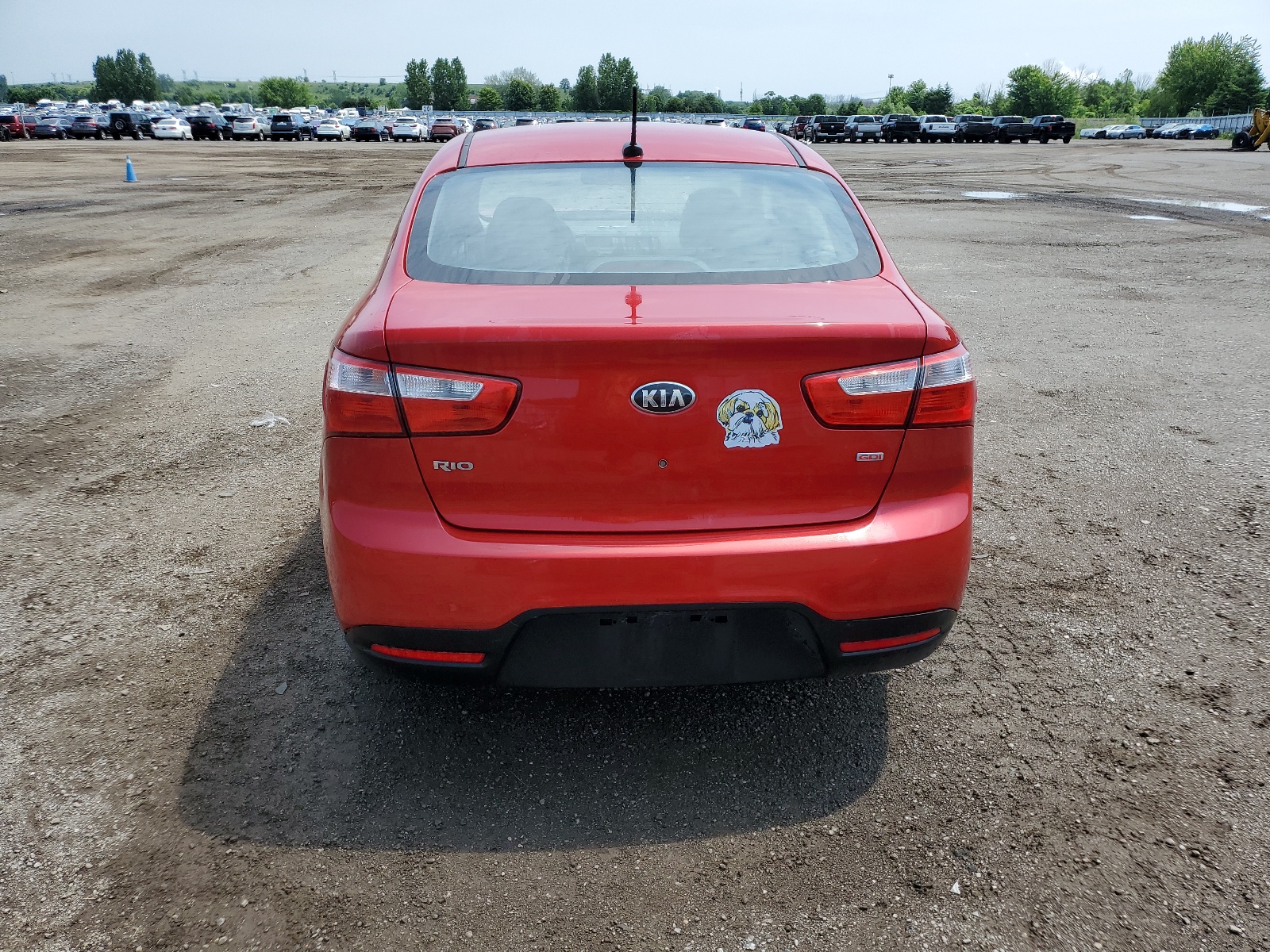 KNADM4A3XD6180268 2013 Kia Rio Lx