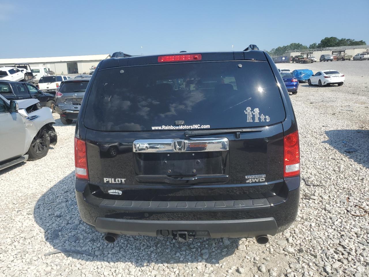 2010 Honda Pilot Touring VIN: 5FNYF4H91AB030543 Lot: 58913674