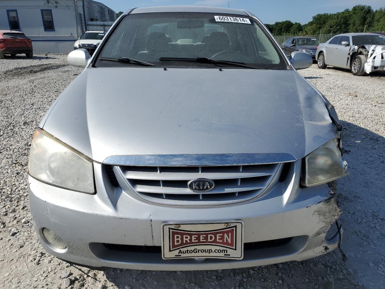 2005 Kia Spectra Lx VIN: KNAFE121655176582 Lot: 60313614