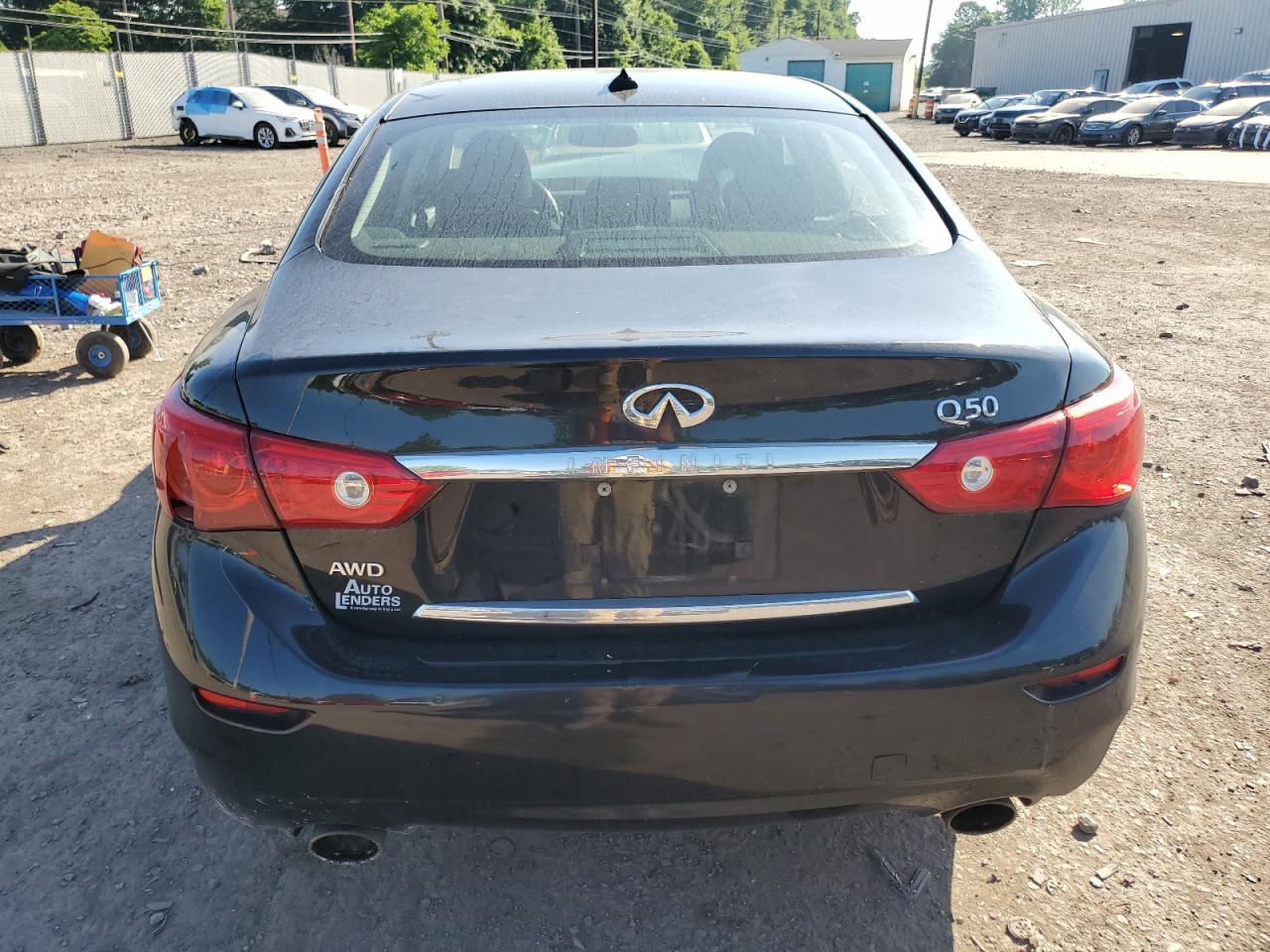 2014 Infiniti Q50 Base VIN: JN1BV7AR9EM683352 Lot: 58845704