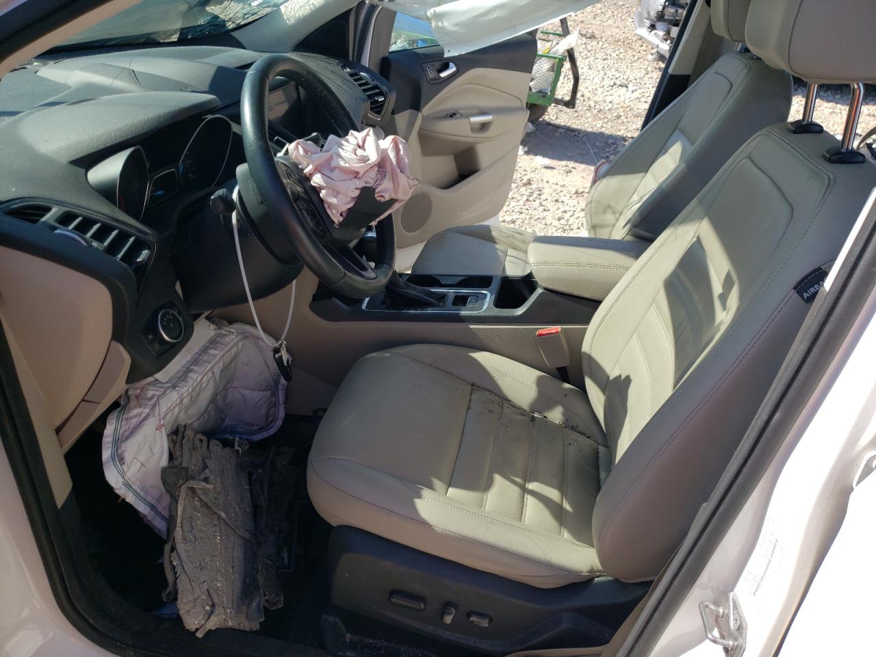 2017 Ford Escape Titanium VIN: 1FMCU9J99HUC01155 Lot: 58535514