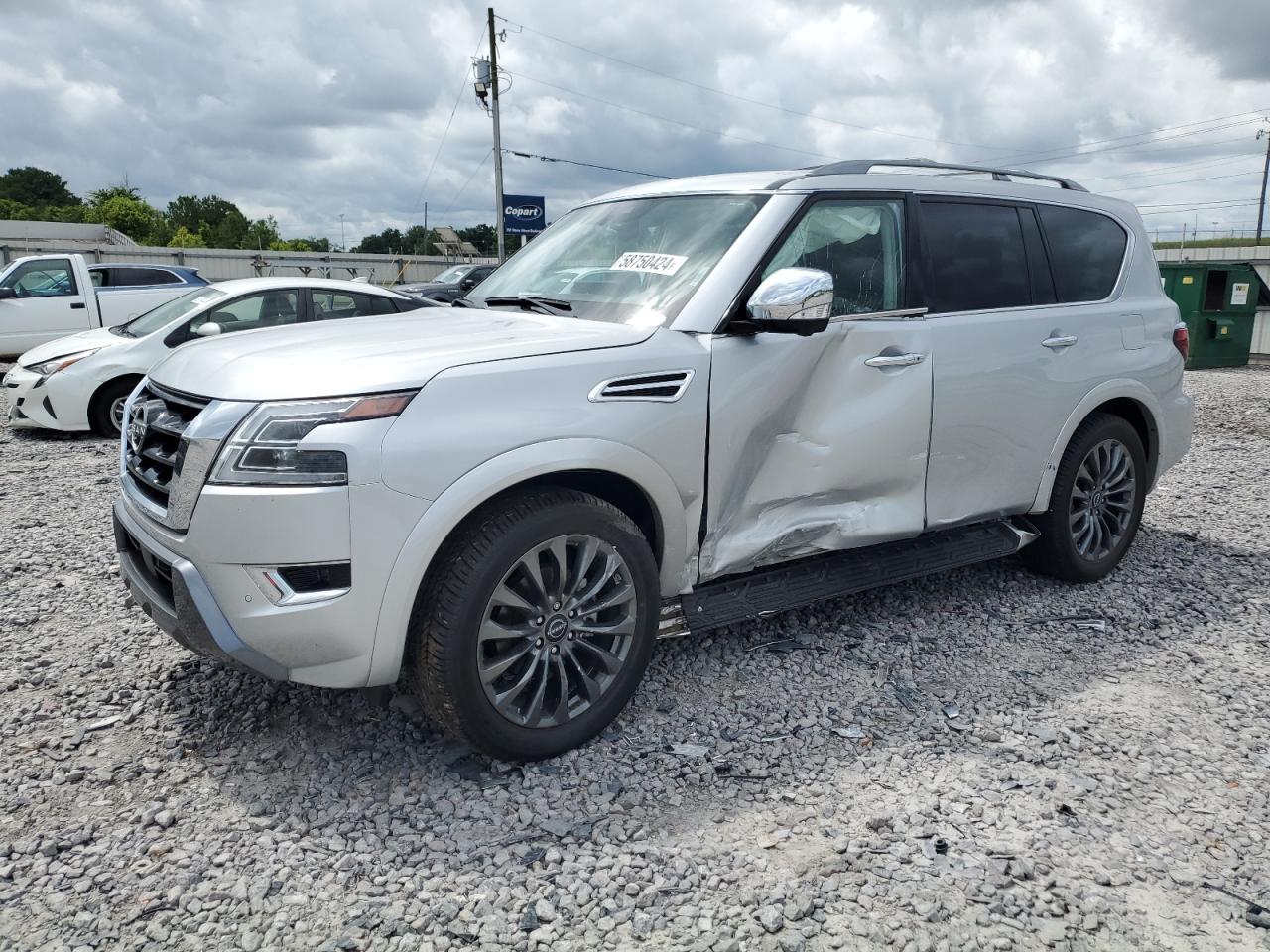 2023 Nissan Armada Platinum VIN: JN8AY2CC4P9181791 Lot: 58750424