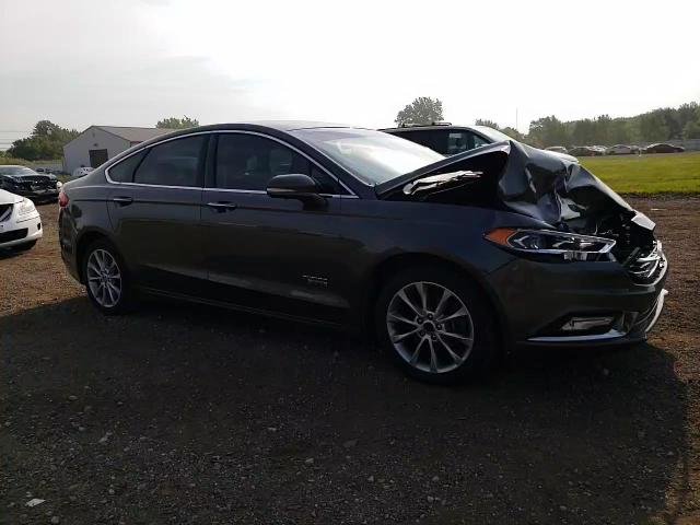 2017 Ford Fusion Se Phev VIN: 3FA6P0PUXHR249213 Lot: 59624014