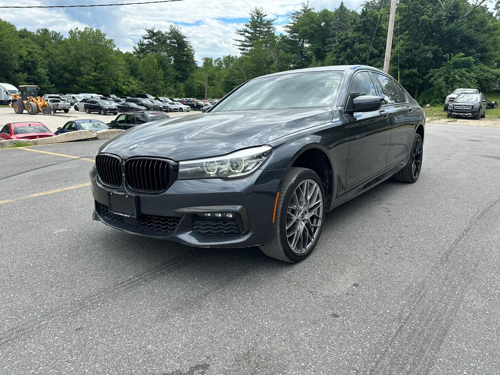 2016 BMW 740 I vin: WBA7E2C53GG504608