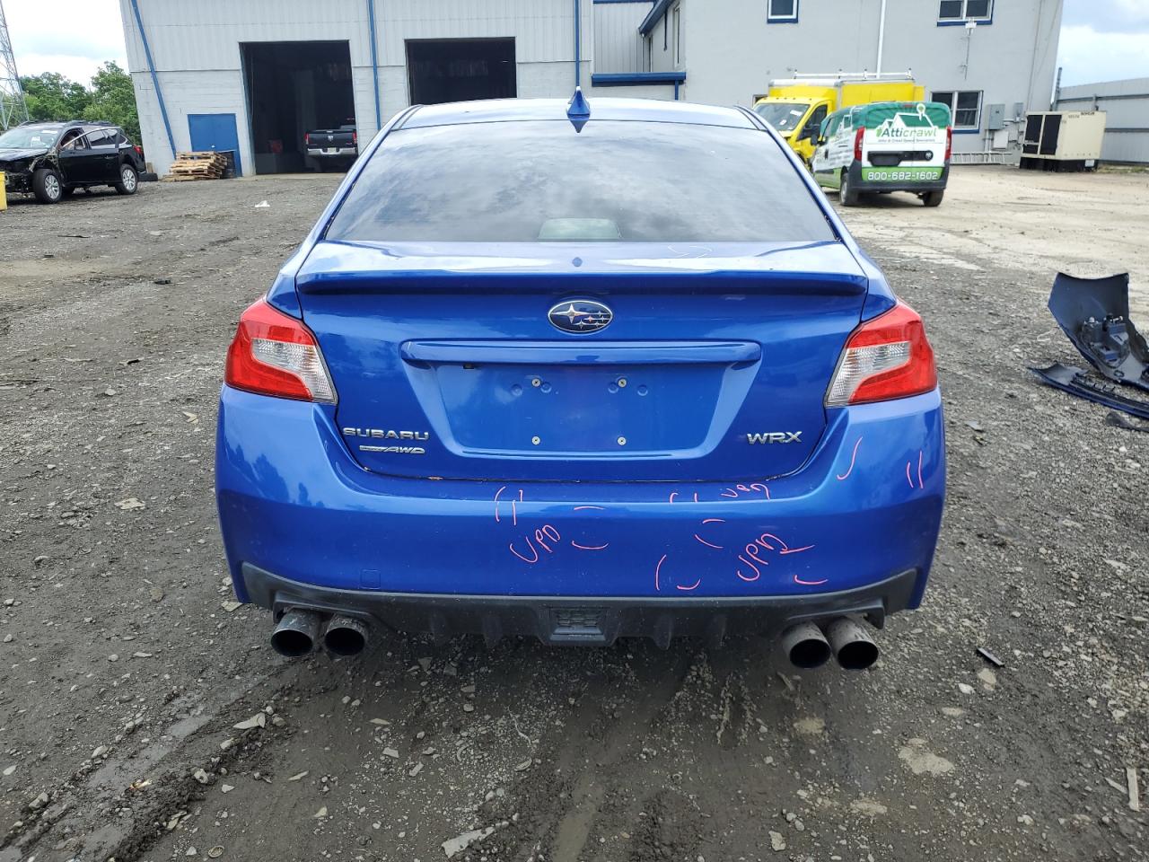 2016 Subaru Wrx VIN: JF1VA1B6XG9826652 Lot: 56895474