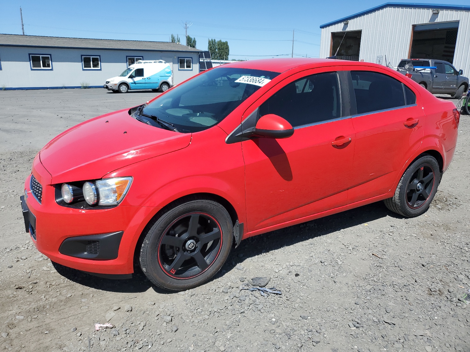 1G1JC5SB2E4121337 2014 Chevrolet Sonic Lt