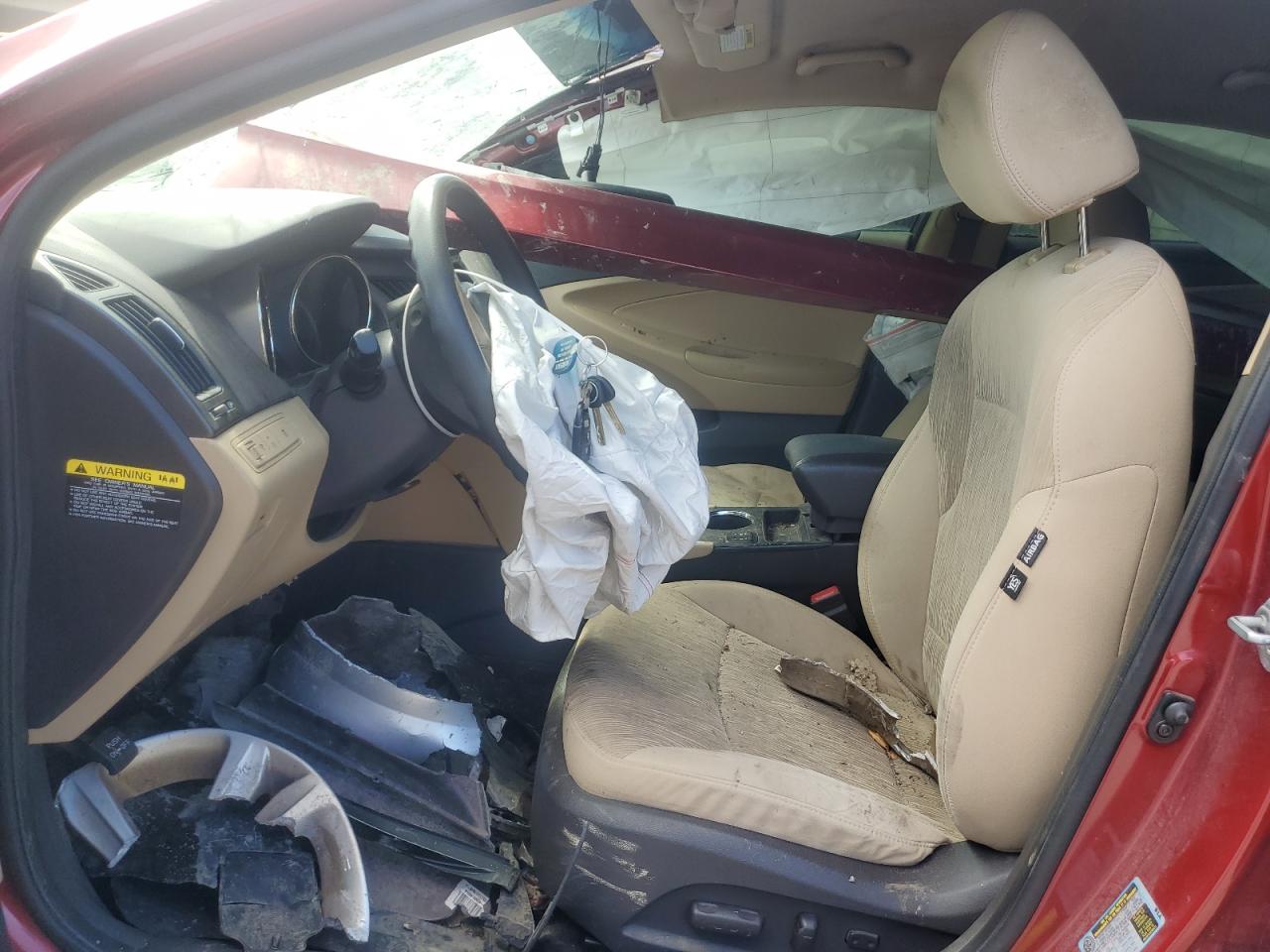 2013 Hyundai Sonata Gls VIN: 5NPEB4AC0DH551117 Lot: 57131204