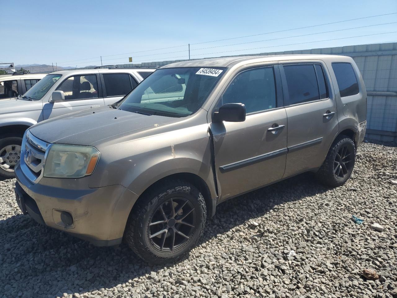 2009 Honda Pilot Lx VIN: 5FNYF48229B012471 Lot: 54539454