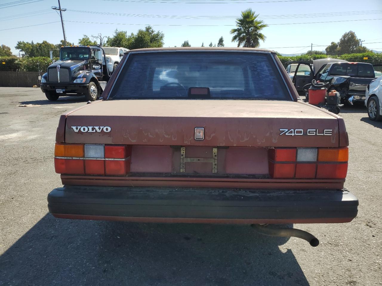 1986 Volvo 740 Gle VIN: YV1FX8849G2073338 Lot: 60449794