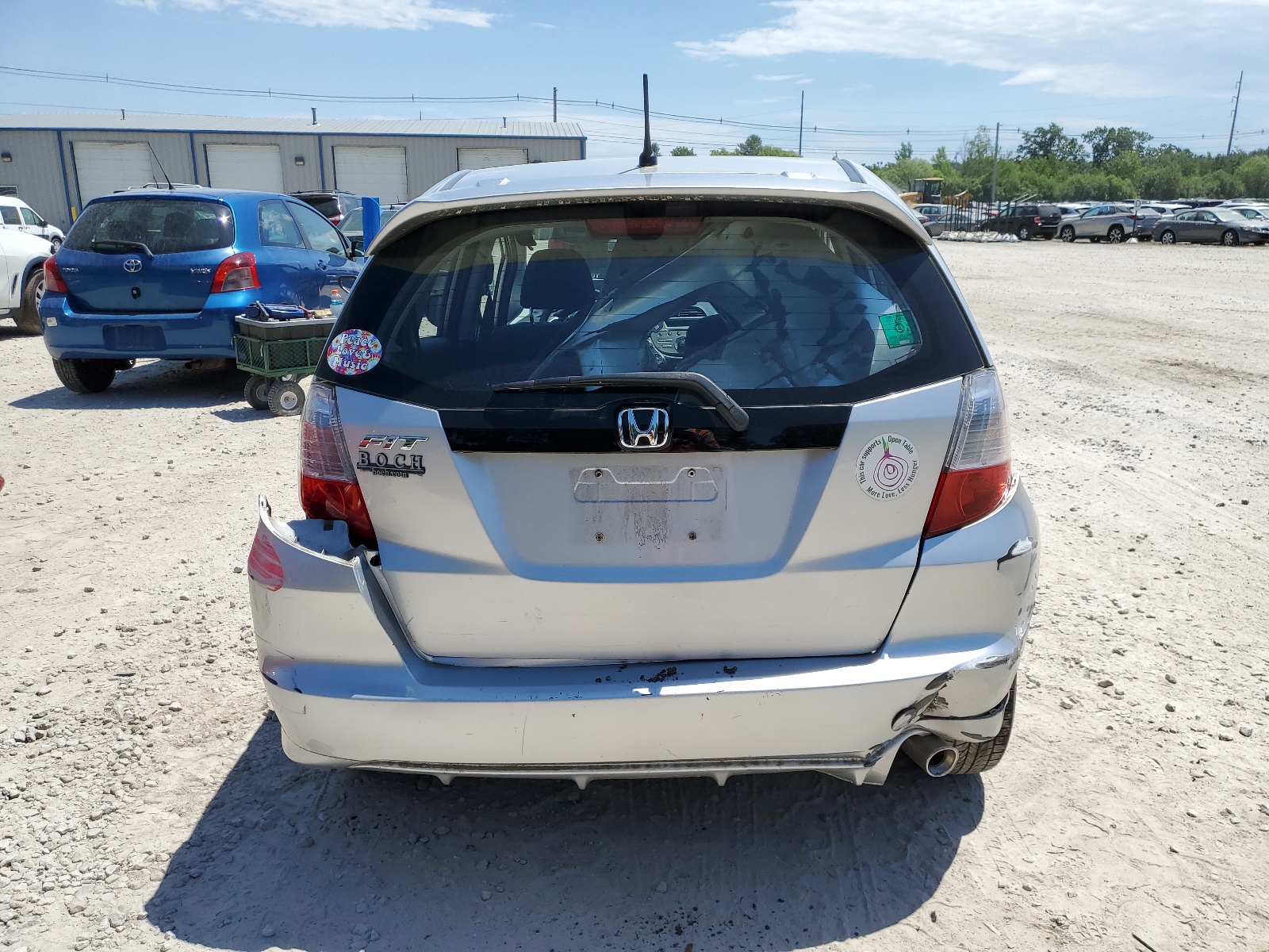 JHMGE8H56BC027542 2011 Honda Fit Sport