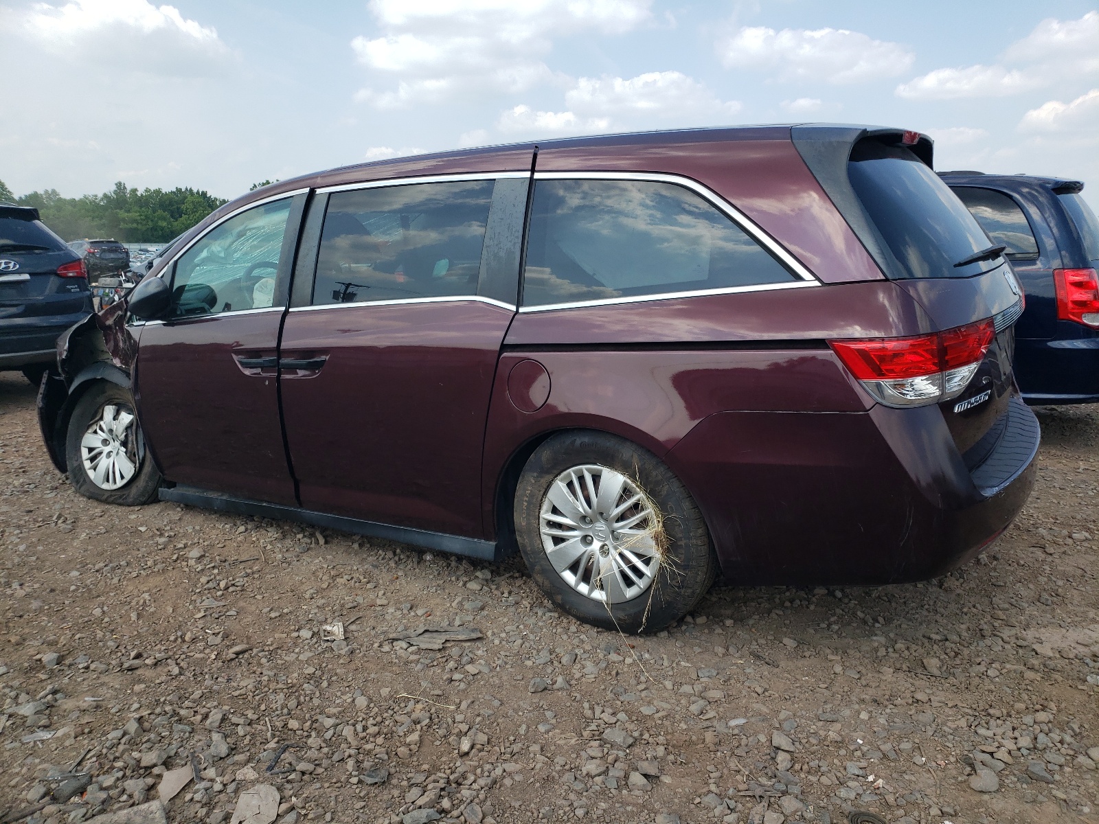 5FNRL5H22EB098085 2014 Honda Odyssey Lx