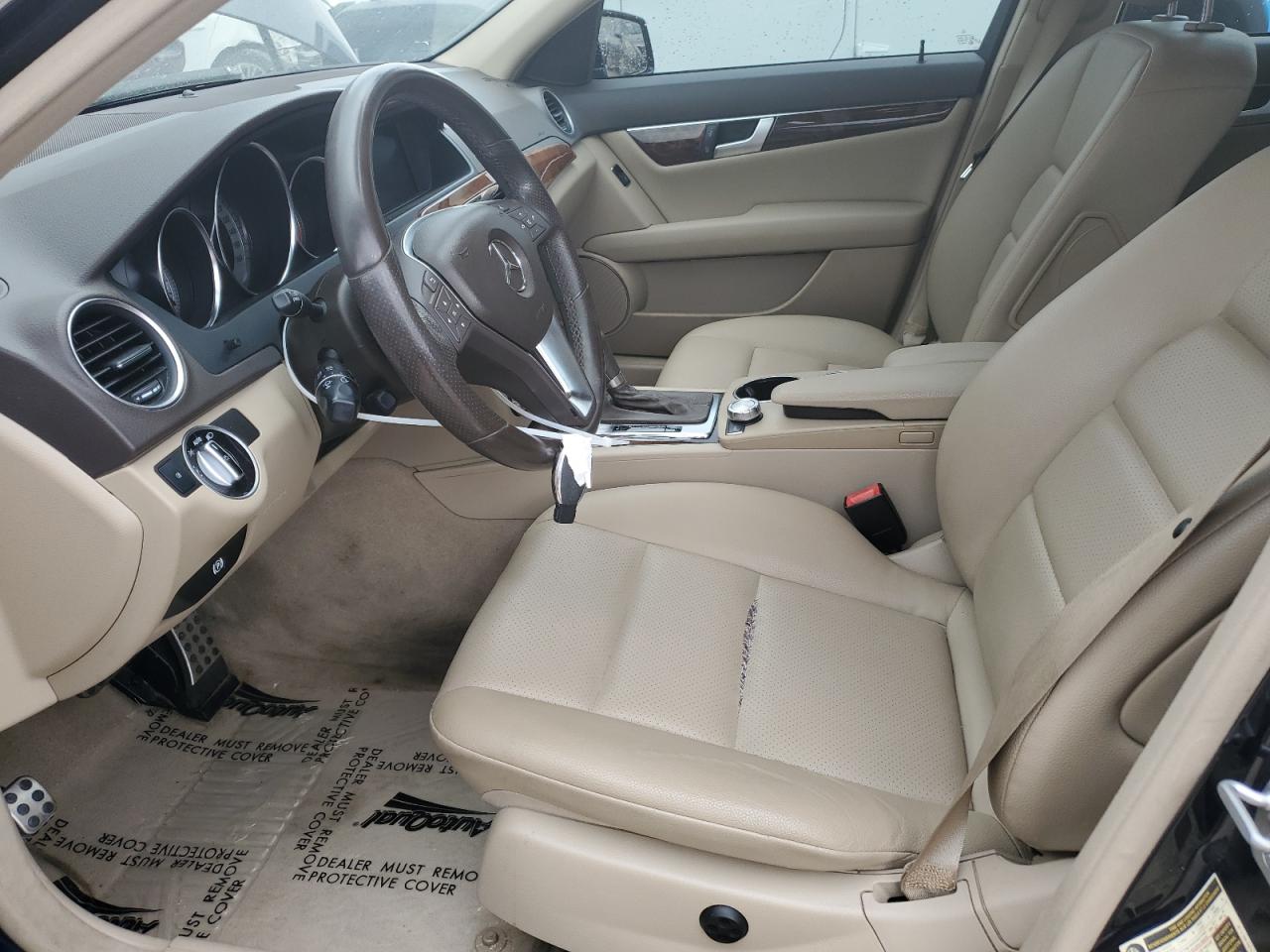 2012 Mercedes-Benz C 250 VIN: WDDGF4HB9CA599141 Lot: 58984614