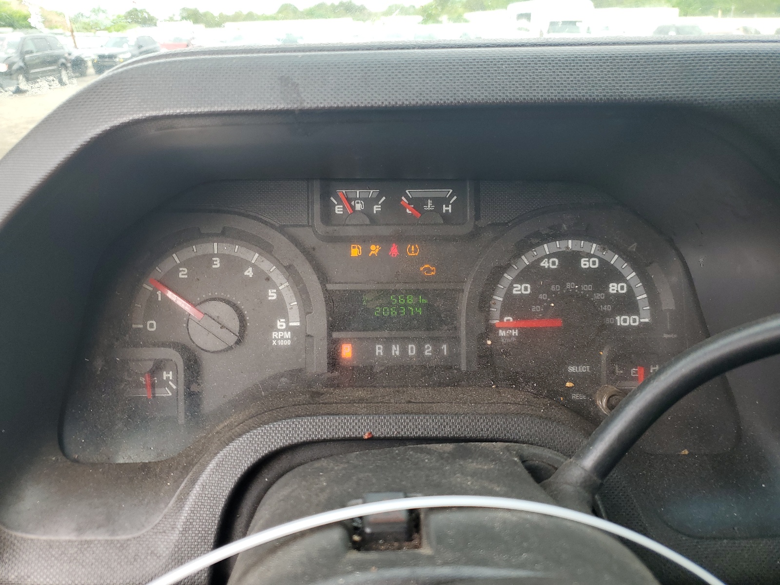 1FTNE2EW6DDA37987 2013 Ford Econoline E250 Van