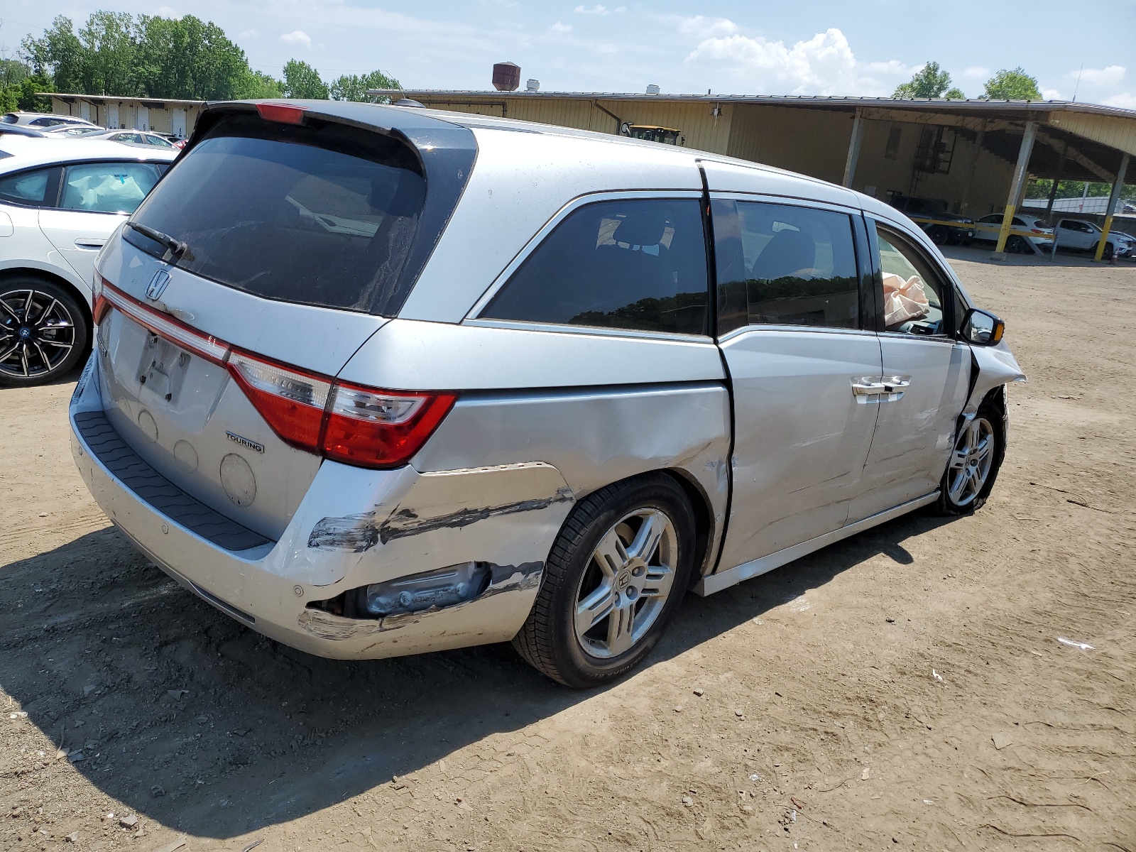 5FNRL5H96DB080958 2013 Honda Odyssey Touring