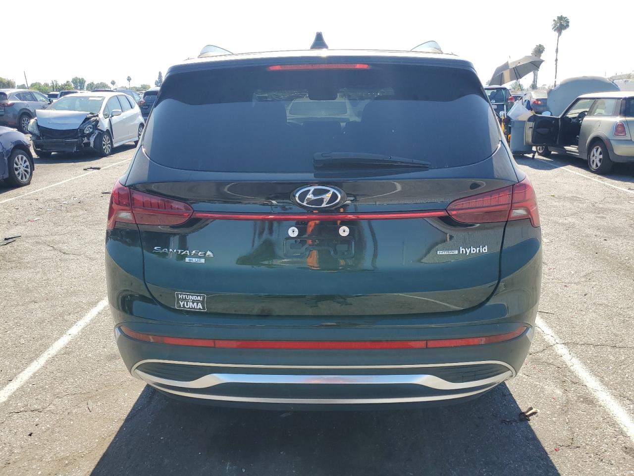 2022 Hyundai Santa Fe Blue VIN: KM8S2DA10NU037501 Lot: 61208664