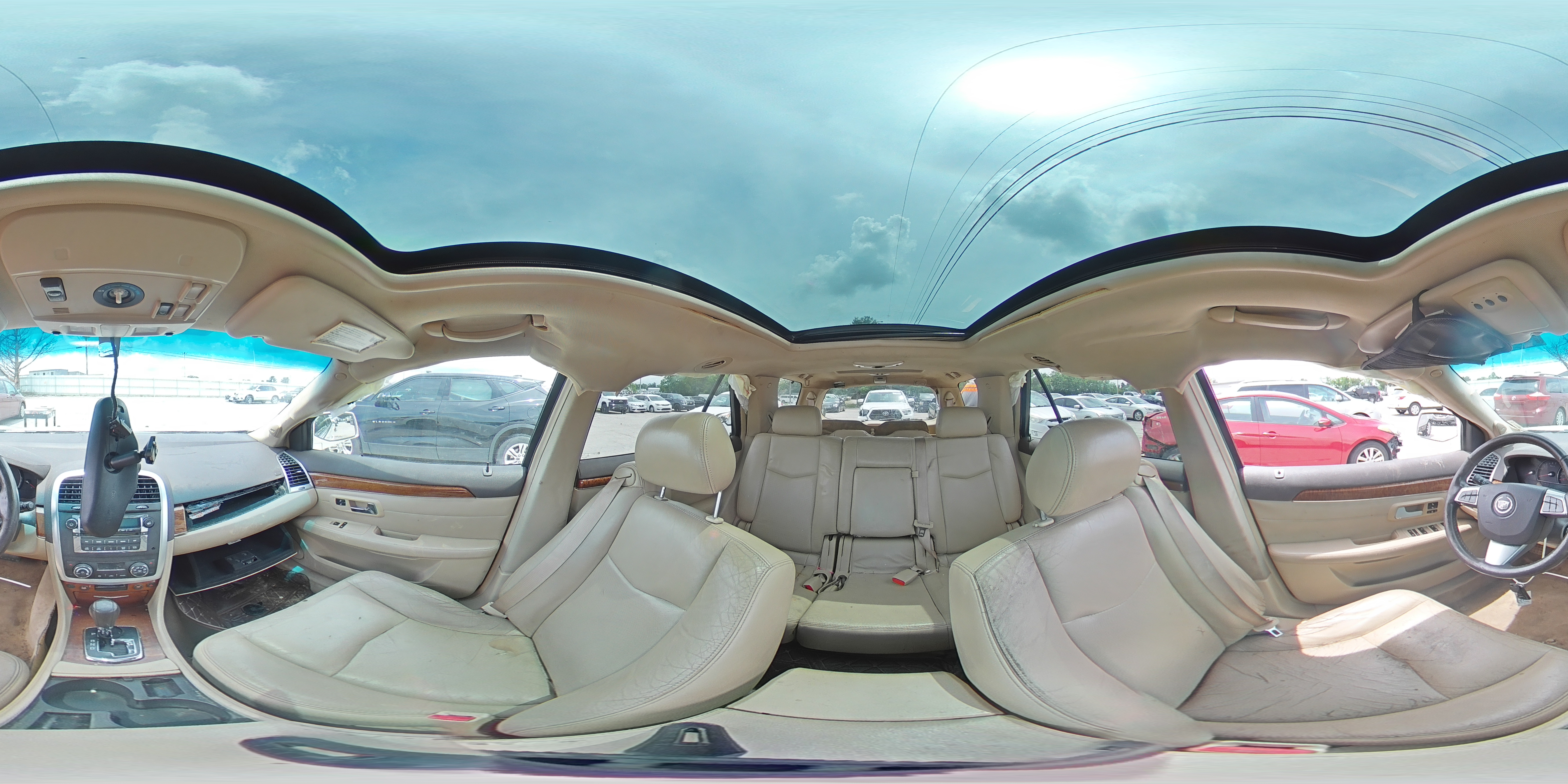 2008 Cadillac Srx VIN: 1GYEE437480189992 Lot: 56879044