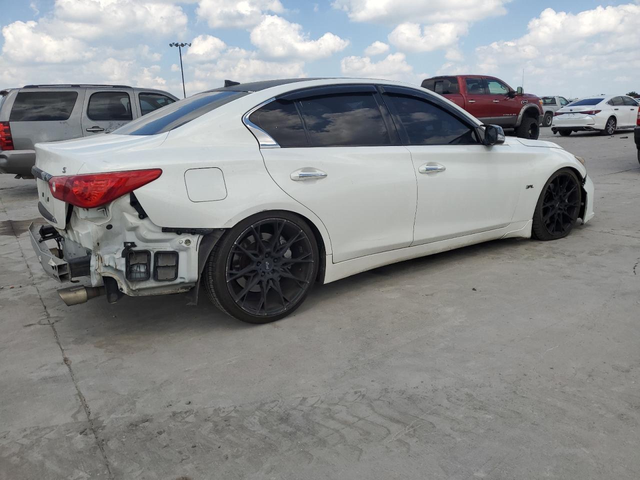 2014 Infiniti Q50 Base VIN: JN1BV7AR0EM685720 Lot: 59391044