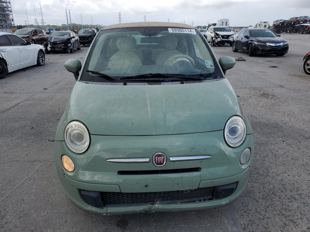 2013 Fiat 500 Pop VIN: 3C3CFFDR5DT741832 Lot: 59305114