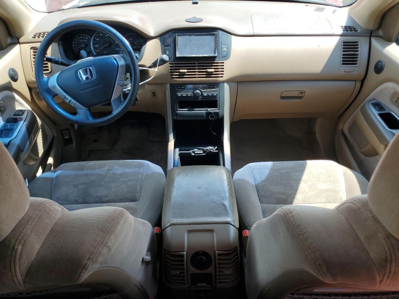 2005 Honda Pilot Ex VIN: 2HKYF18415H544046 Lot: 66875634