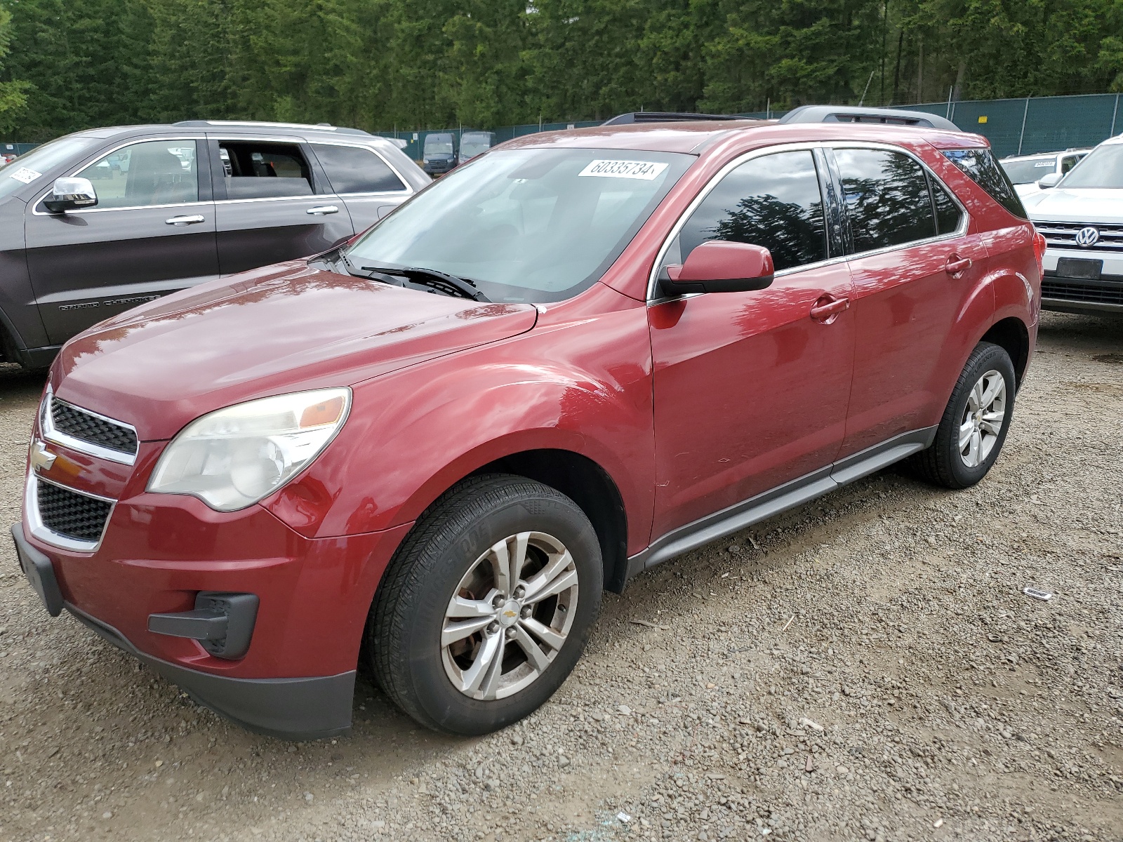 2012 Chevrolet Equinox Lt vin: 2GNFLEEK5C6377239