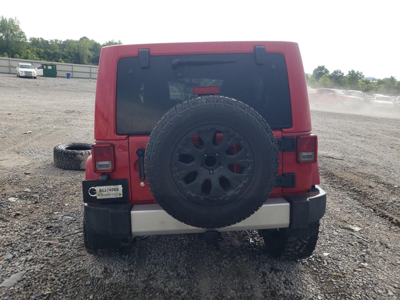 2011 Jeep Wrangler Unlimited Sahara VIN: 1J4HA5H11BL516180 Lot: 60906234