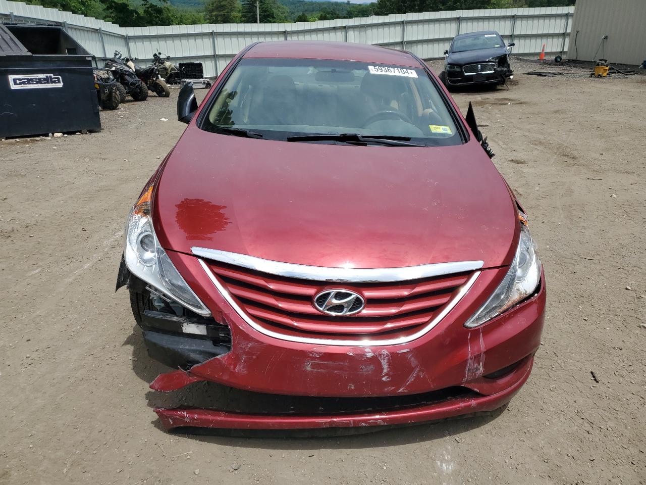 2011 Hyundai Sonata Gls VIN: 5NPEB4AC3BH266358 Lot: 59367104